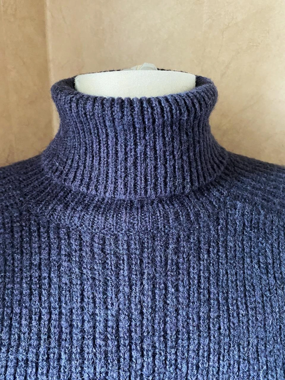Suéter IKKS talla 36 cuello de tortuga azul marino mangas cortas – STAY COOL – photo 4